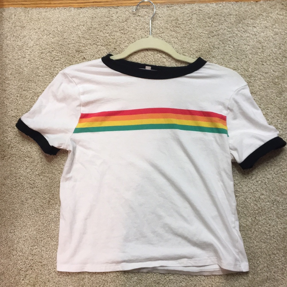 Color Stripe Tee